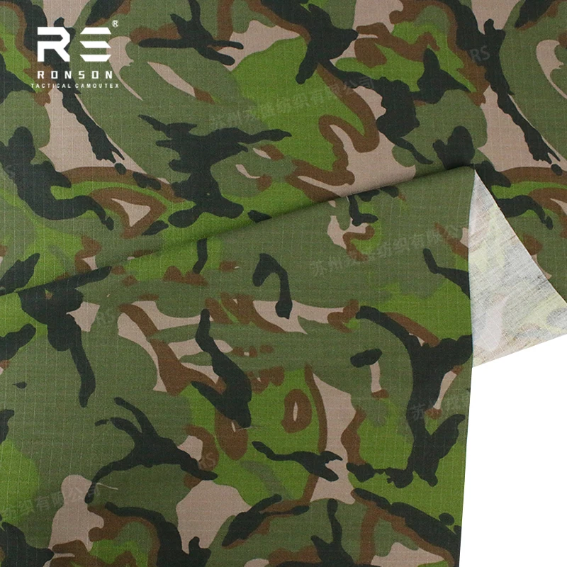 Tela Ripstop táctica camuflaje para uniforme militar de nylon-algodón - imagen 4