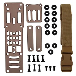 Adaptador metálico para funda pistola colgante, ángulo ajustable