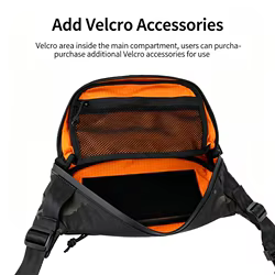 Bolso táctico EDC bandolera MOLLE ripstop con liberación rápida
