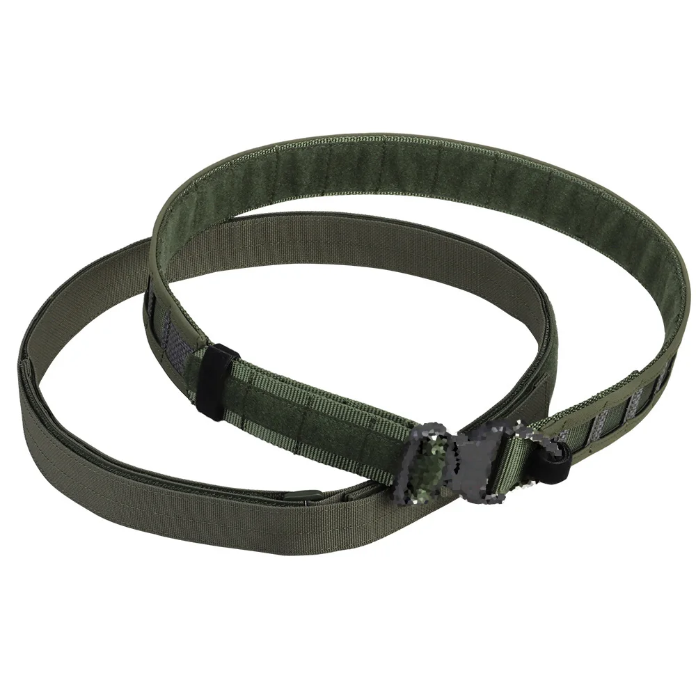 Cinturón táctico MOLLE liberación rápida para airsoft, paintball - imagen 2