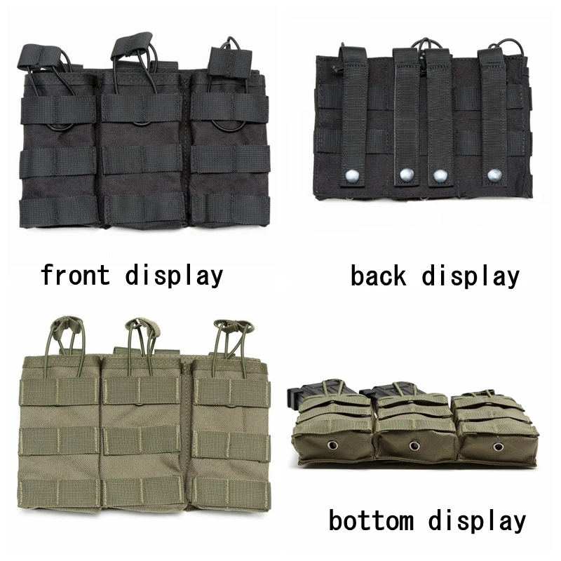 Bolsa táctica para cargadores de airsoft, rifle y accesorios - imagen 2