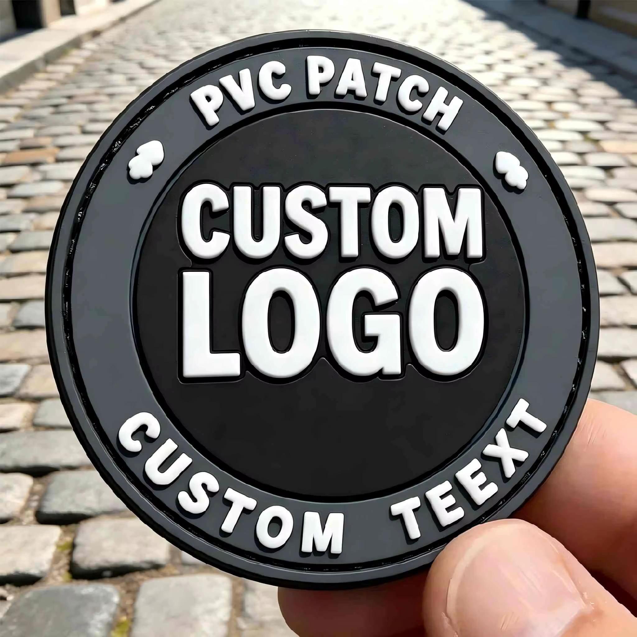 Parche táctico moral PVC personalizado con velcro gancho y bucle - imagen 4
