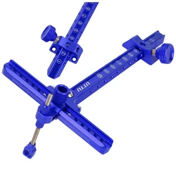 Mira arco recurvo 9" aluminio ajustable competición y caza