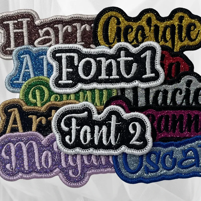 Detalle de parche bordado personalizado