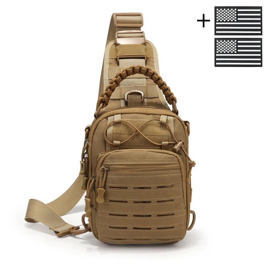 Bolso bandolera de pecho con múltiples bolsillos para uso diario - imagen 4