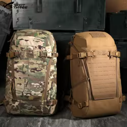 Mochila tactica MOLLE impermeable de nailon - multicapa desmontable
