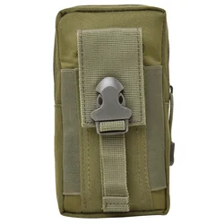 Funda táctica MOLLE para teléfono móvil EDC, portaherramientas