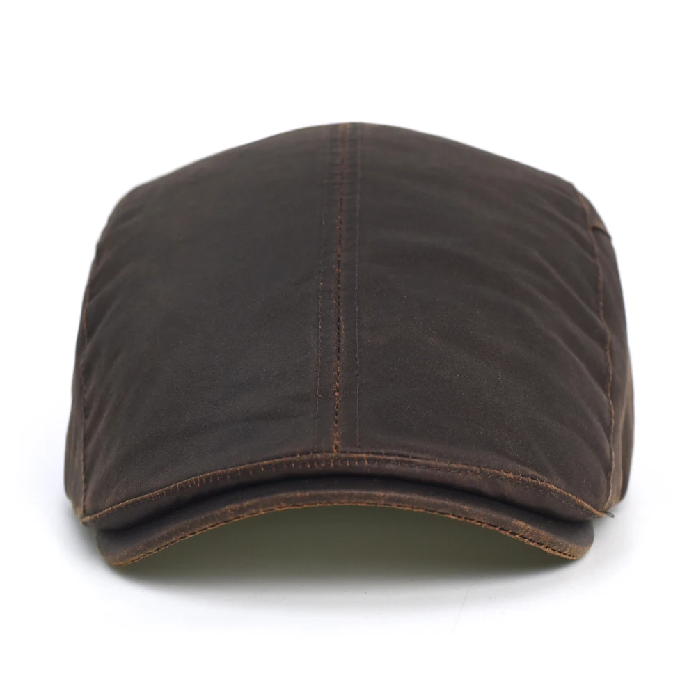 Gorra plana estilo Gatsby vintage cálida, vendedor de periódicos