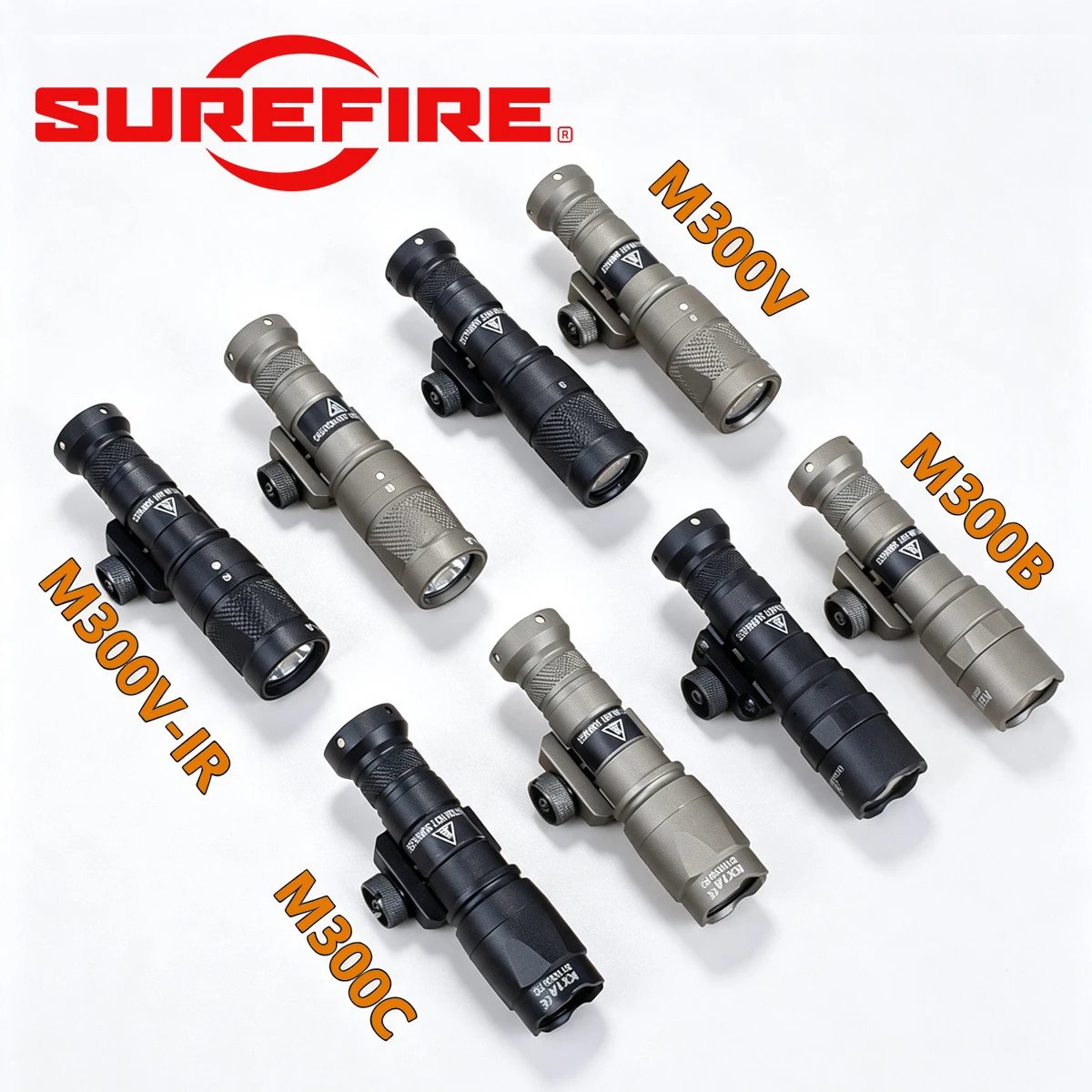 Surefire M300 Scout linterna táctica LED para plataforma M4 AR15 - imagen 4