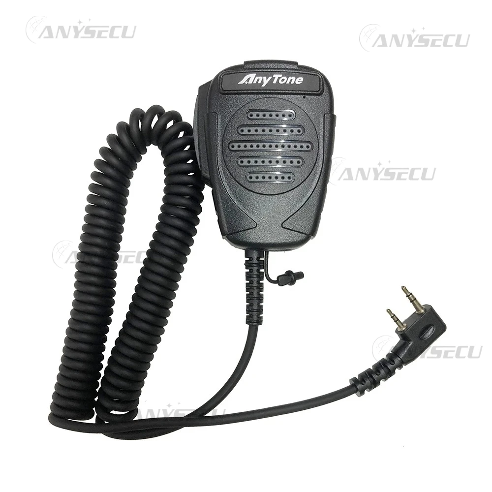Micrófono altavoz AnyTone conector K 2 pines para AT-D878UV y D868UV