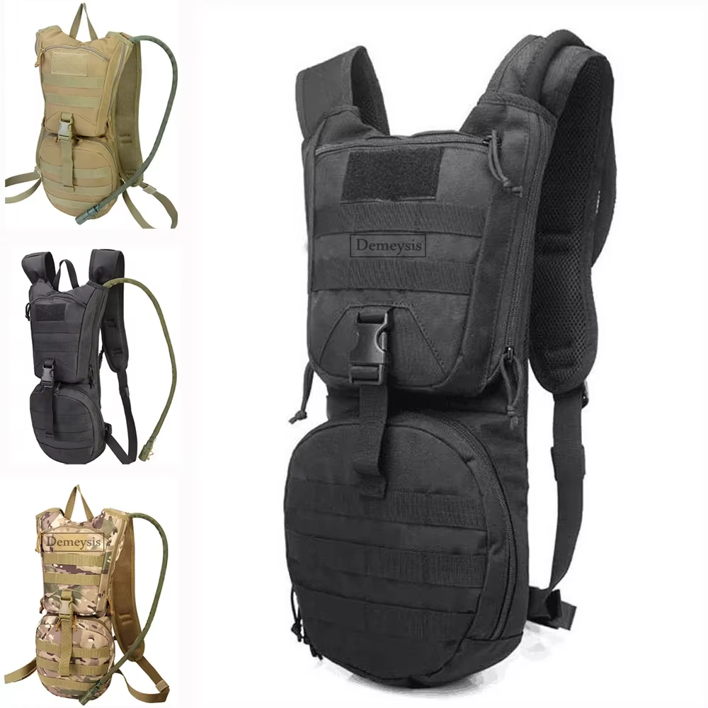 Bolsa de agua táctica 3L MOLLE para hidratación ciclismo exterior