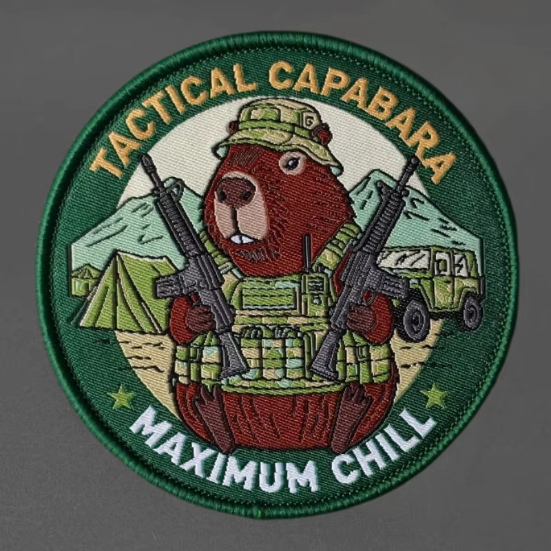 MAXIMUM CHILL parches tácticos delfín gancho y bucle para ropa - imagen 4