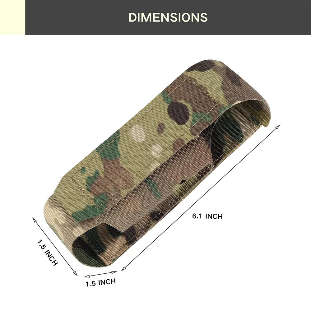 TKO Bolsa Táctica MOLLE Organizador Expandible para Chaleco Caza - imagen 3