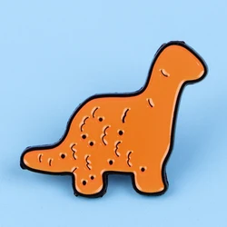 Broche dinosaurio bordado estilo táctico para chaqueta y mochila