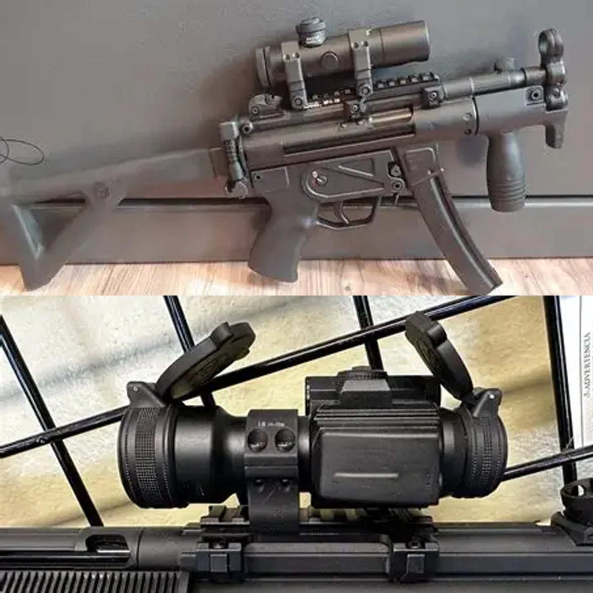 Soporte de alcance MP5/G3 con montura Picatinny de metal - imagen 4