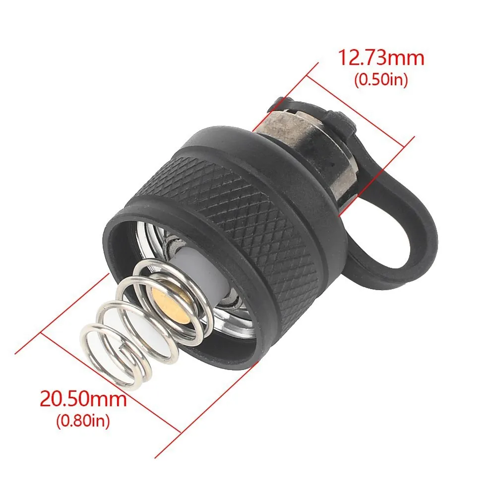 WADSN linterna táctica Airsoft con interruptor de presión doble, metal - imagen 4