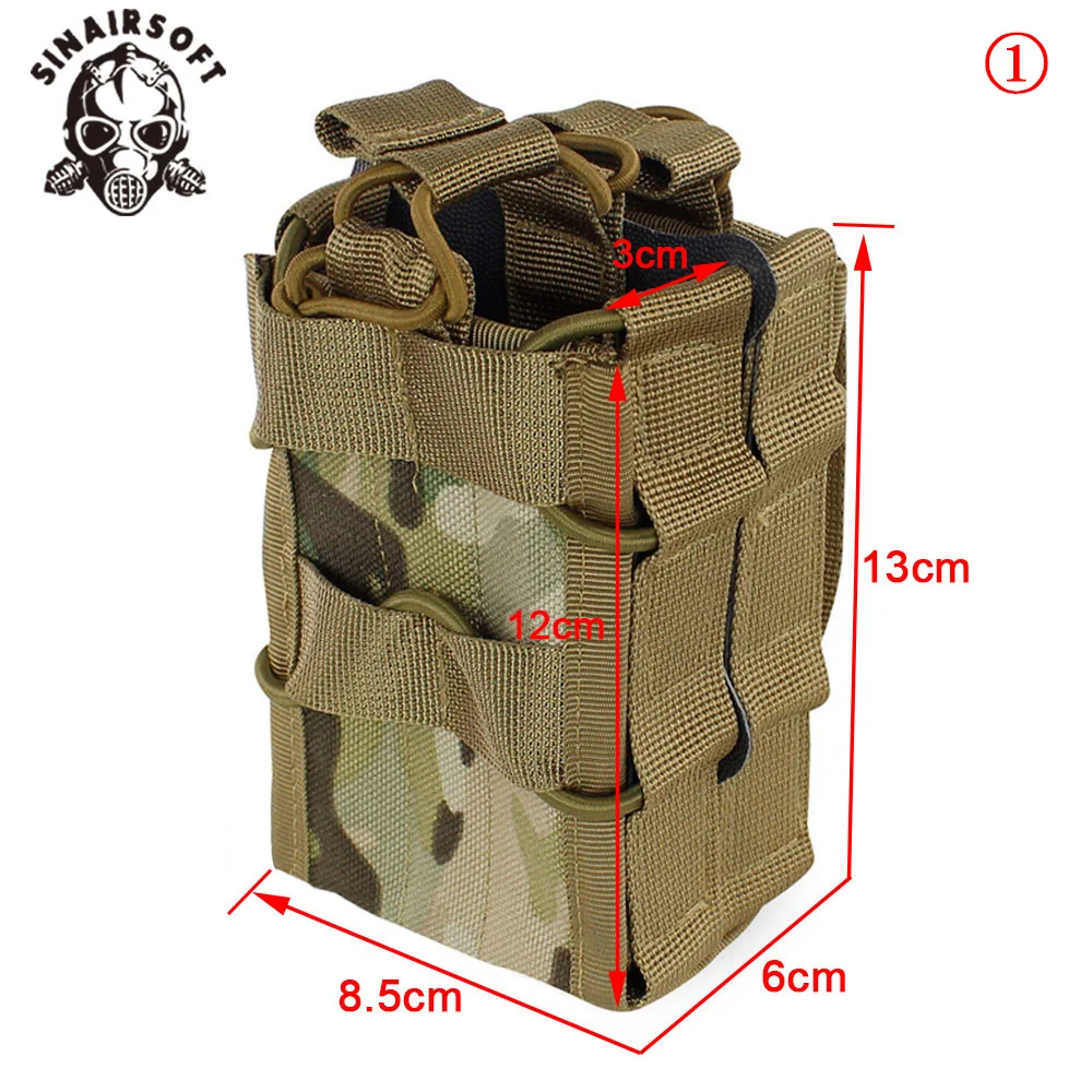 Bolsa táctica MOLLE para cargadores SINAIRSOFT