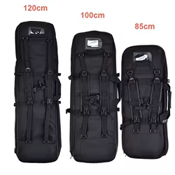 Funda de rifle acolchada para transporte y caza, portátil