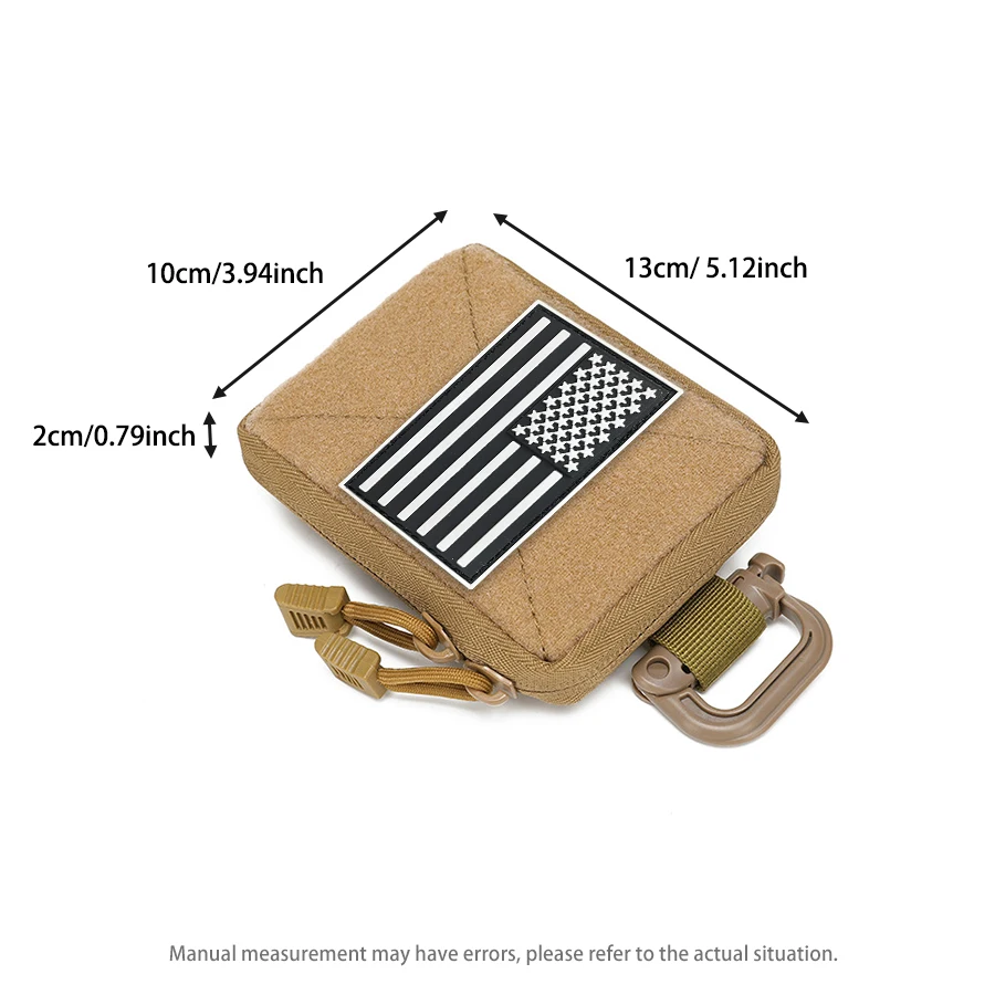 Bolsa de cintura MOLLE para accesorios de herramientas aire libre - imagen 2