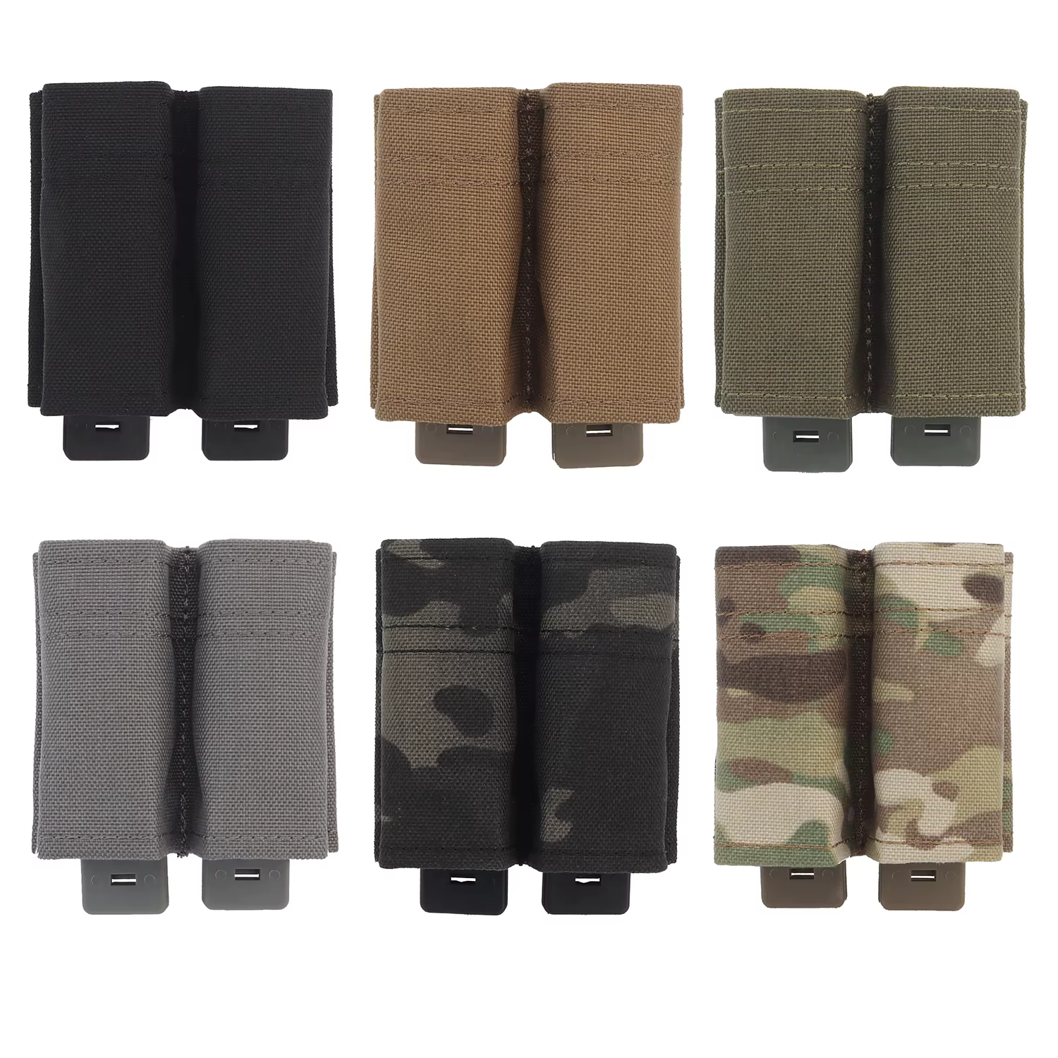 TACGEAR Funda revistas doble MOLLE – Compatible Plate Carrier Vest - imagen 2