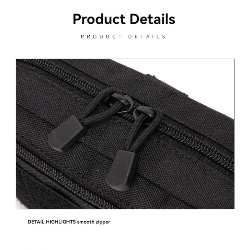 Bolsa táctica MOLLE de cintura EDC compacta para teléfono y útiles - imagen 5