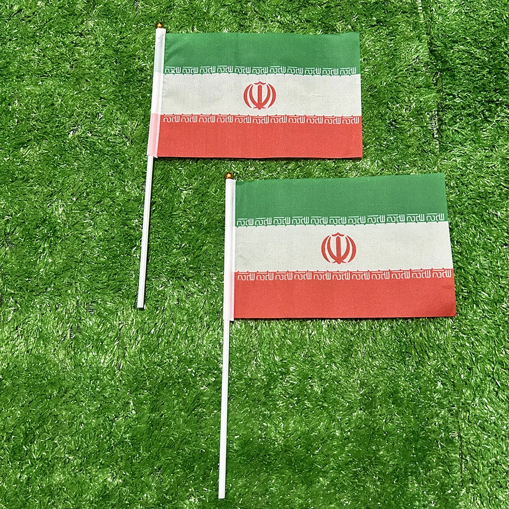 Sky Bandera nacional de Irán con poste de plástico - imagen 4