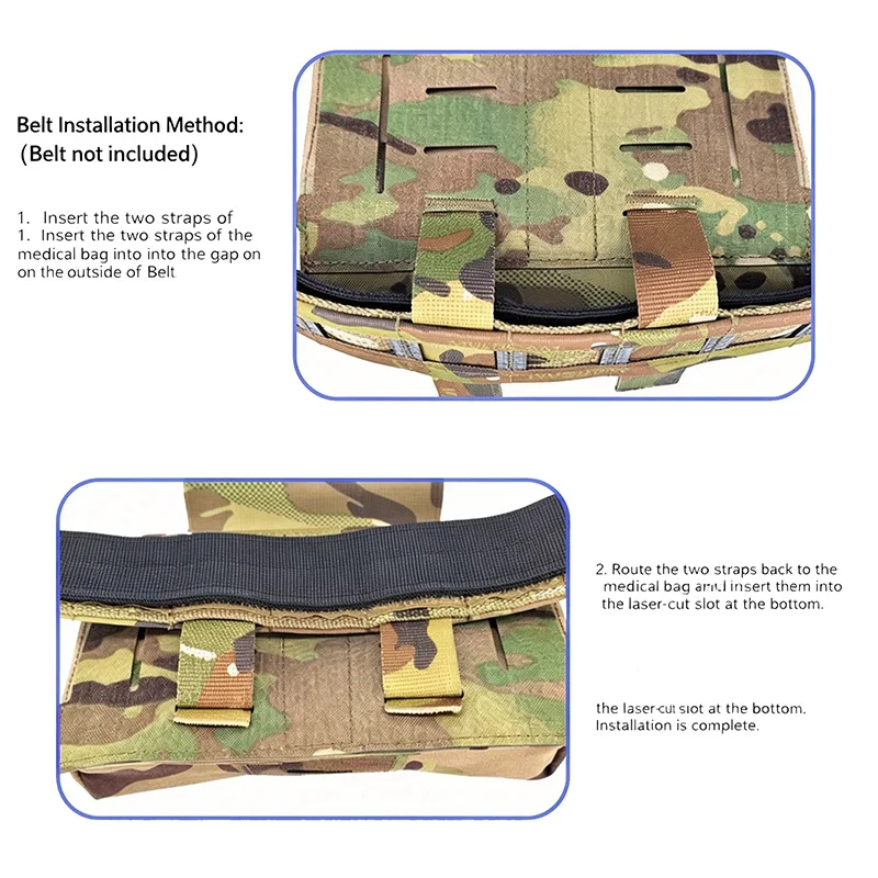 Bolsa MOLLE multiusos para emergencias y deportes outdoor - imagen 5