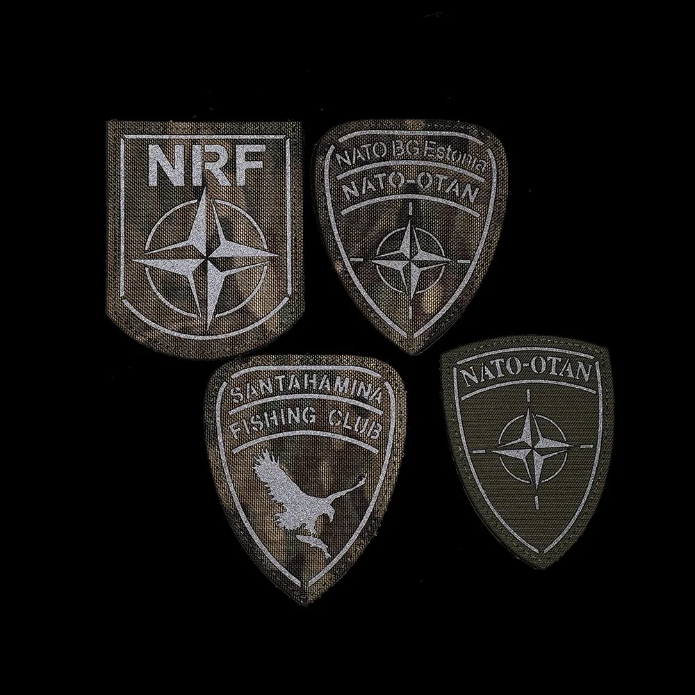 Parche táctico reflectante infrarrojo IR para chaqueta NATO-OTAN camuflaje - imagen 5