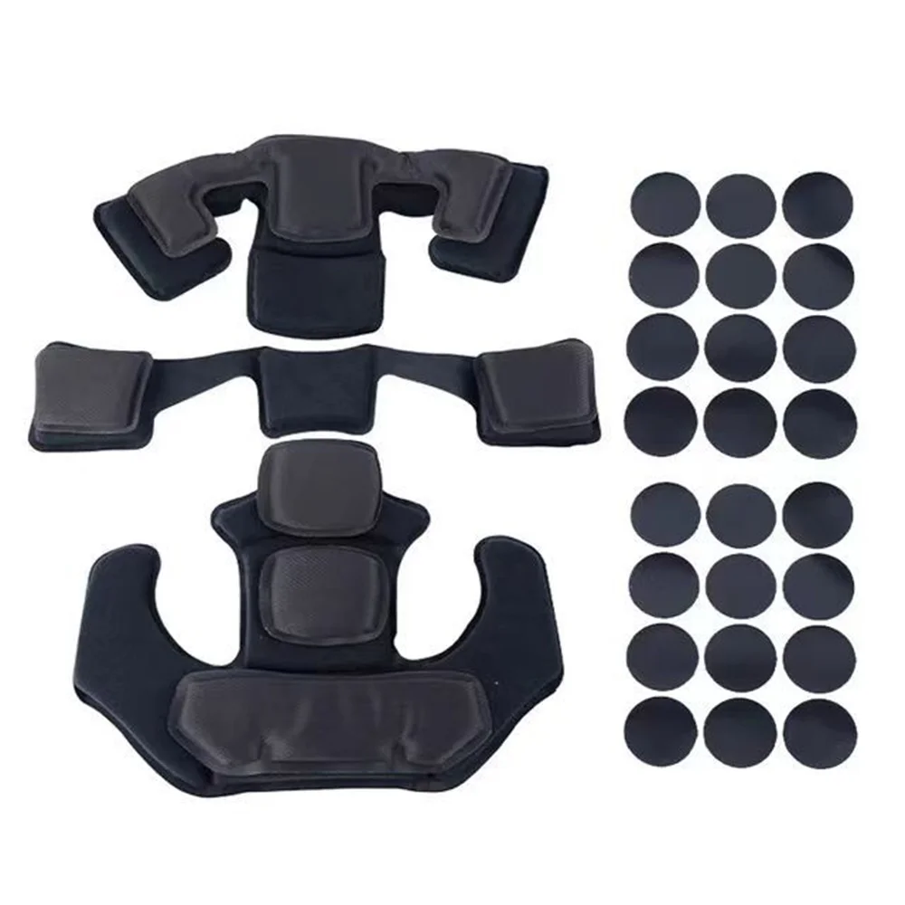 Acolchado casco táctico espuma viscoelástica autoadhesiva transpirable - imagen 4