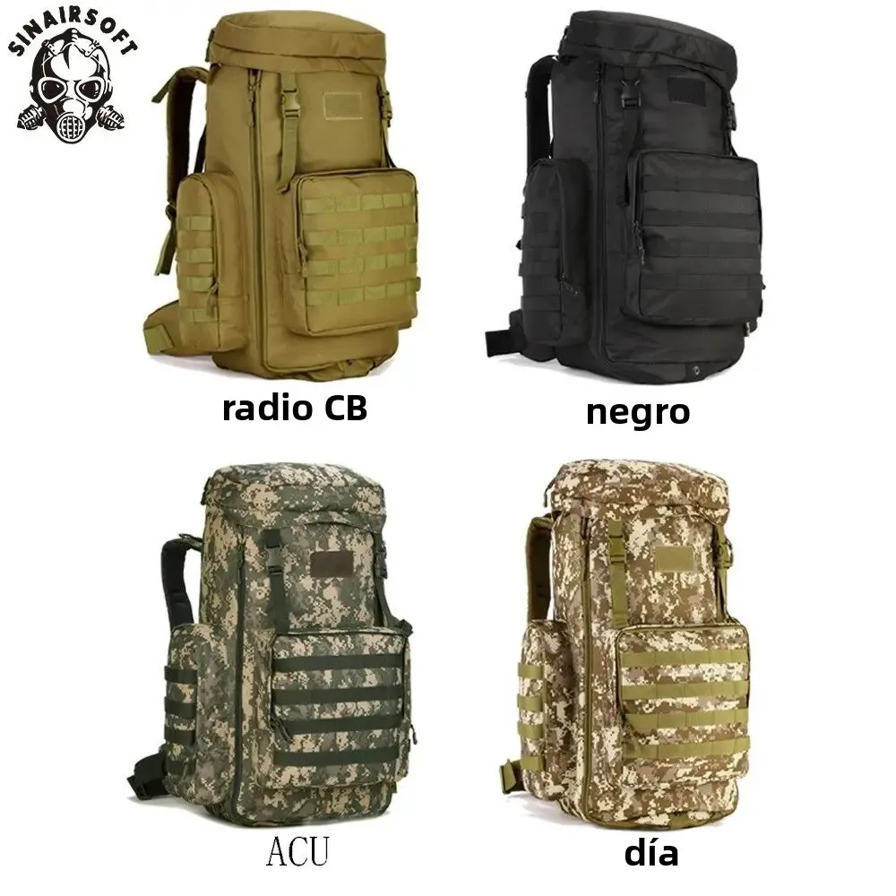SINAIRSOFT Mochila táctica MOLLE para senderismo y supervivencia - imagen 4
