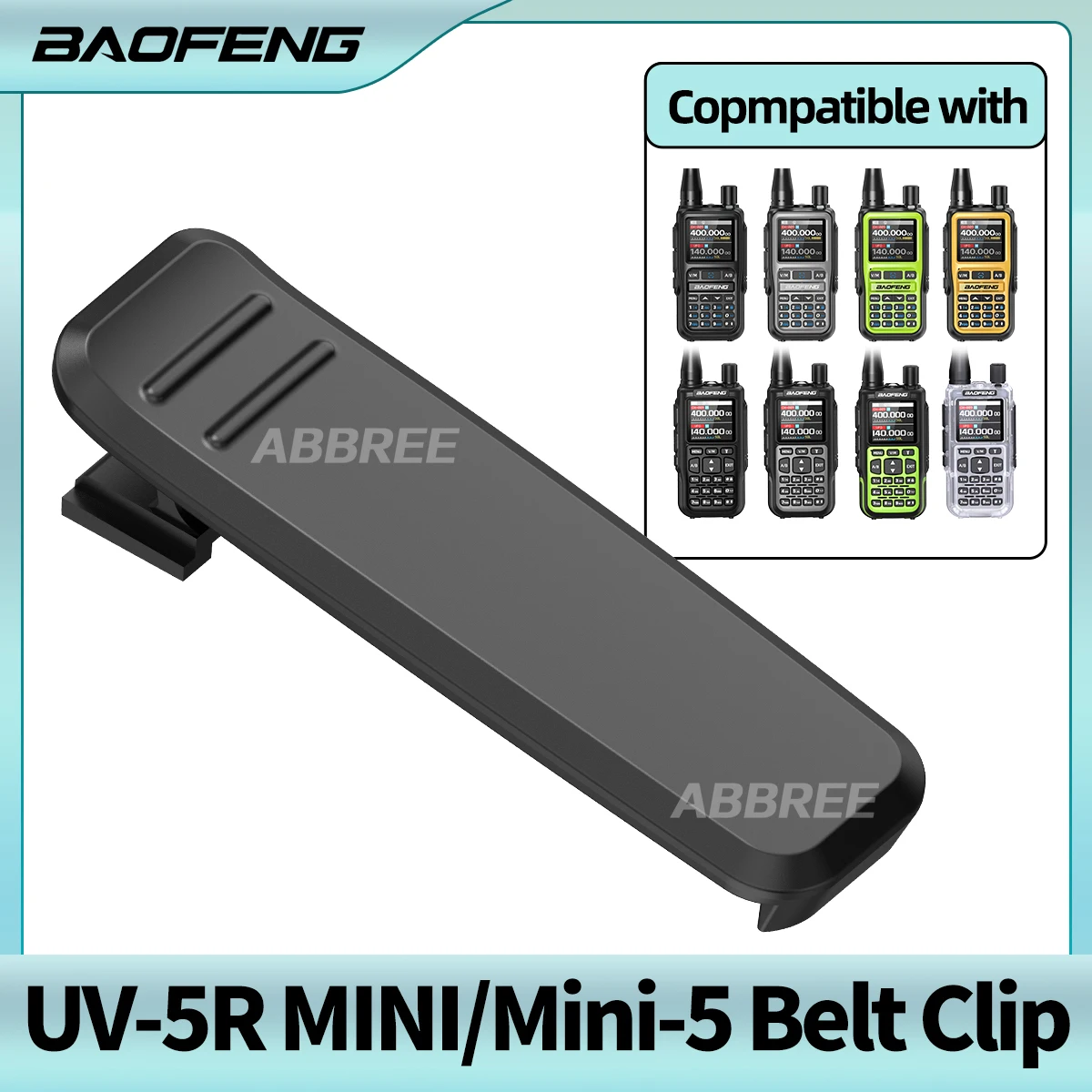 BAOFENG Clip de cinturón para radio bidireccional UV-5R - imagen 5
