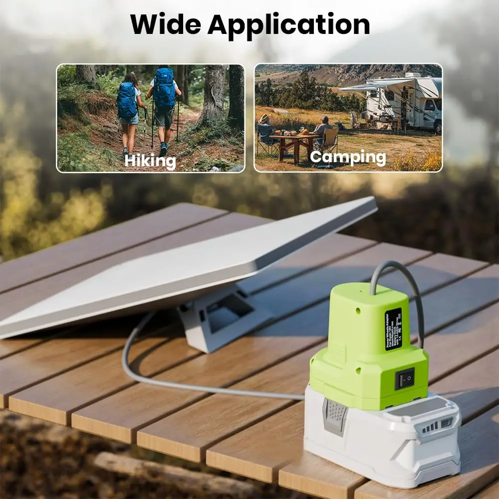 Adaptador de batería con conexión rápida compatible Milwaukee y Makita - imagen 5