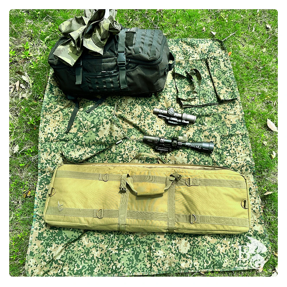 Alfombrilla camuflaje holandés plegable ignífuga e impermeable - imagen 4