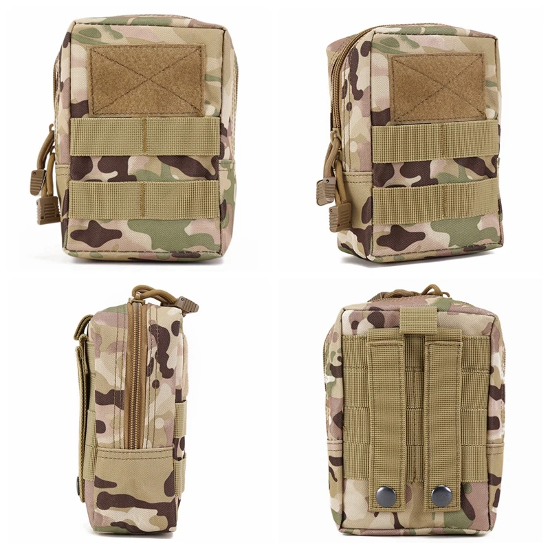 Organizadora táctica MOLLE EDC 600D para muslo - imagen 2