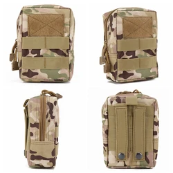 Organizadora táctica MOLLE EDC 600D para muslo