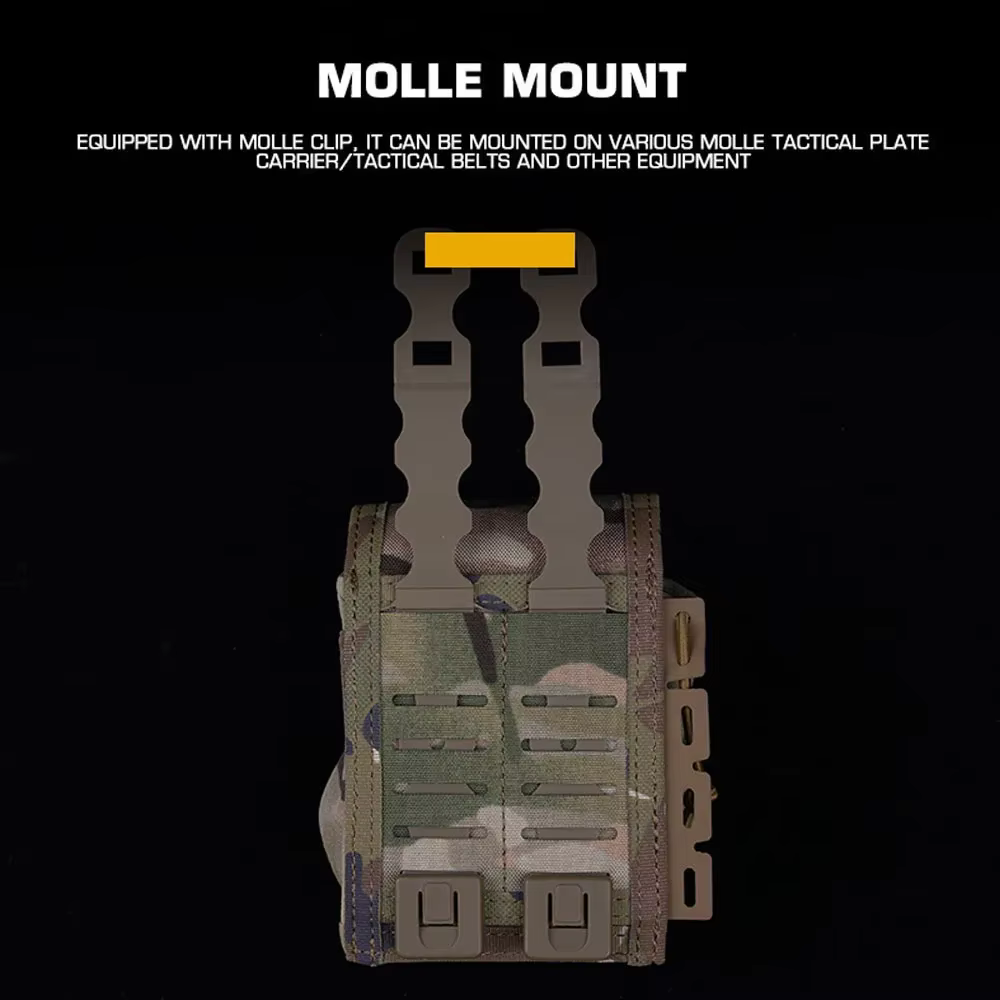 Bolsa MOLLE para EDC y botiquín - caza, camping y supervivencia - imagen 4