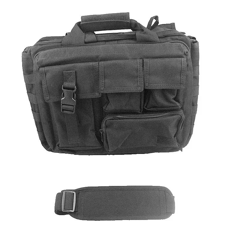 Bolsa táctica de nailon con aspecto resistente