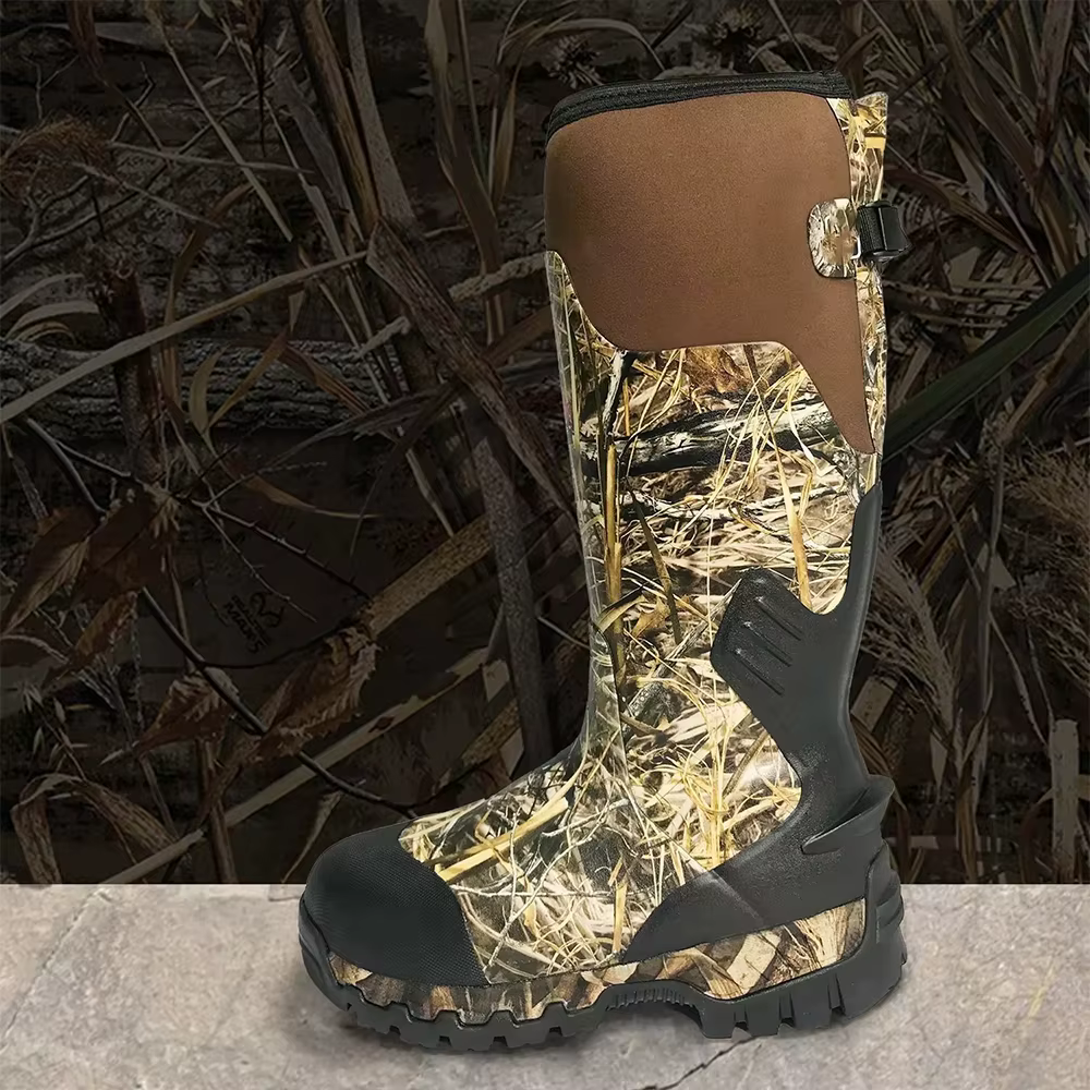 Botas tácticas de camuflaje para caza y outdoor, invierno