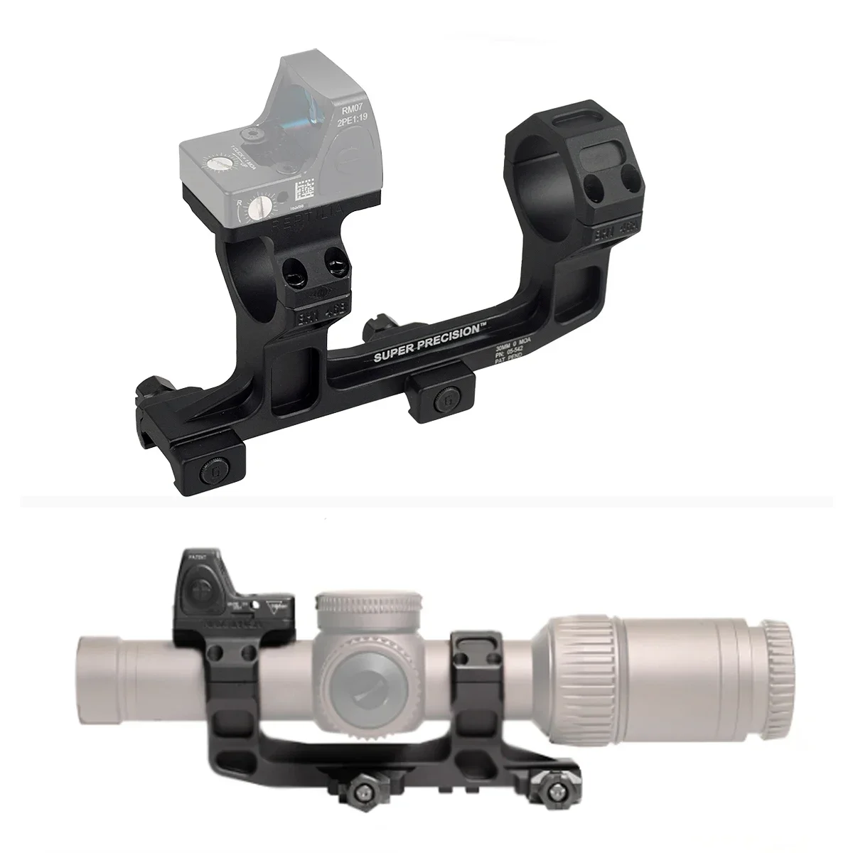 Montura óptica cantilever GEISSELE para Picatinny AR-15 M4 30 mm - imagen 4