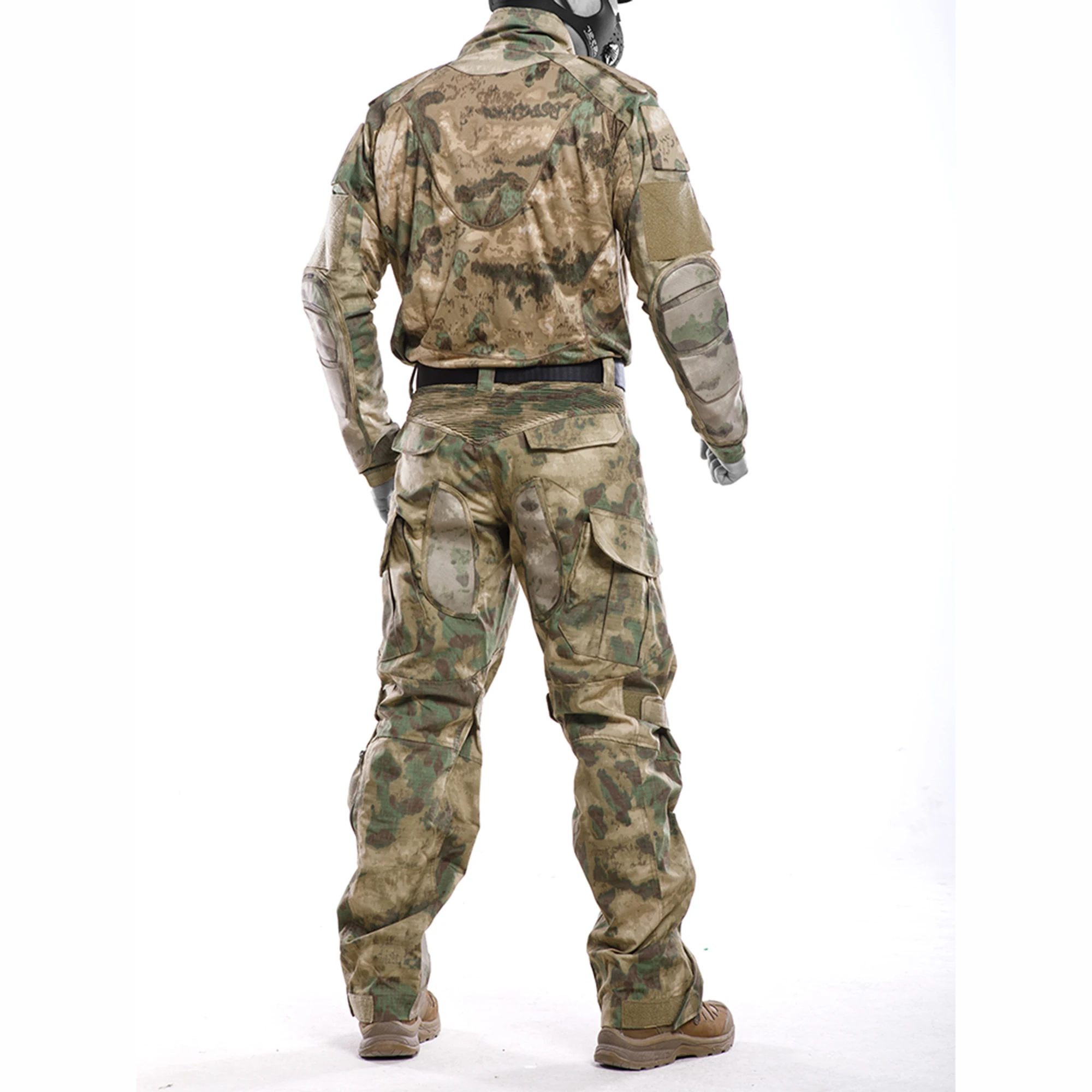 SSO Traje camuflaje táctico EMR mono rana escama dragón