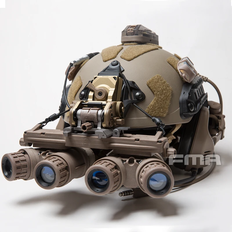 Adaptador montaje táctico FMA TB1313 para NVG nocturna con casco