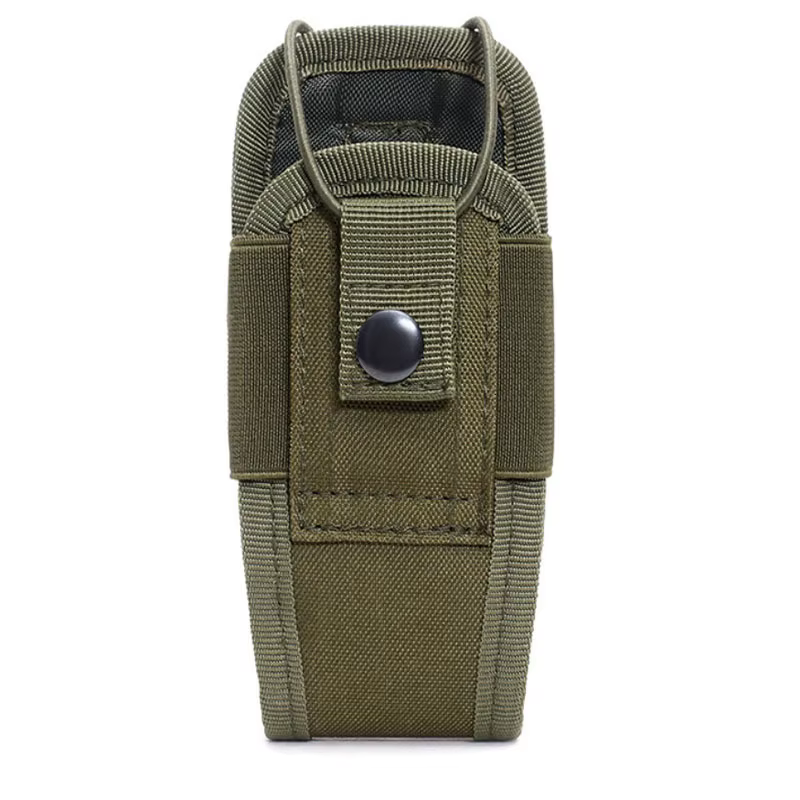 Funda MOLLE portaradio walkie con soporte intercomunicador
