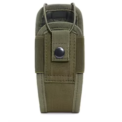 Funda MOLLE portaradio walkie con soporte intercomunicador