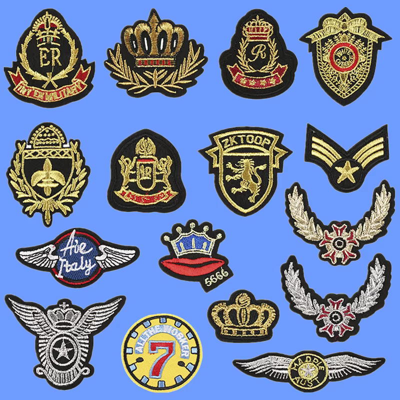 Ejército de la Corona Parche bordado militar insignia plancha