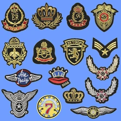 Ejército de la Corona Parche bordado militar insignia plancha