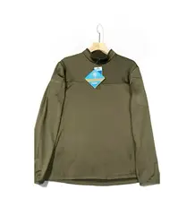 Tilak Chaqueta polar militar ligera cuello levantado media cremallera