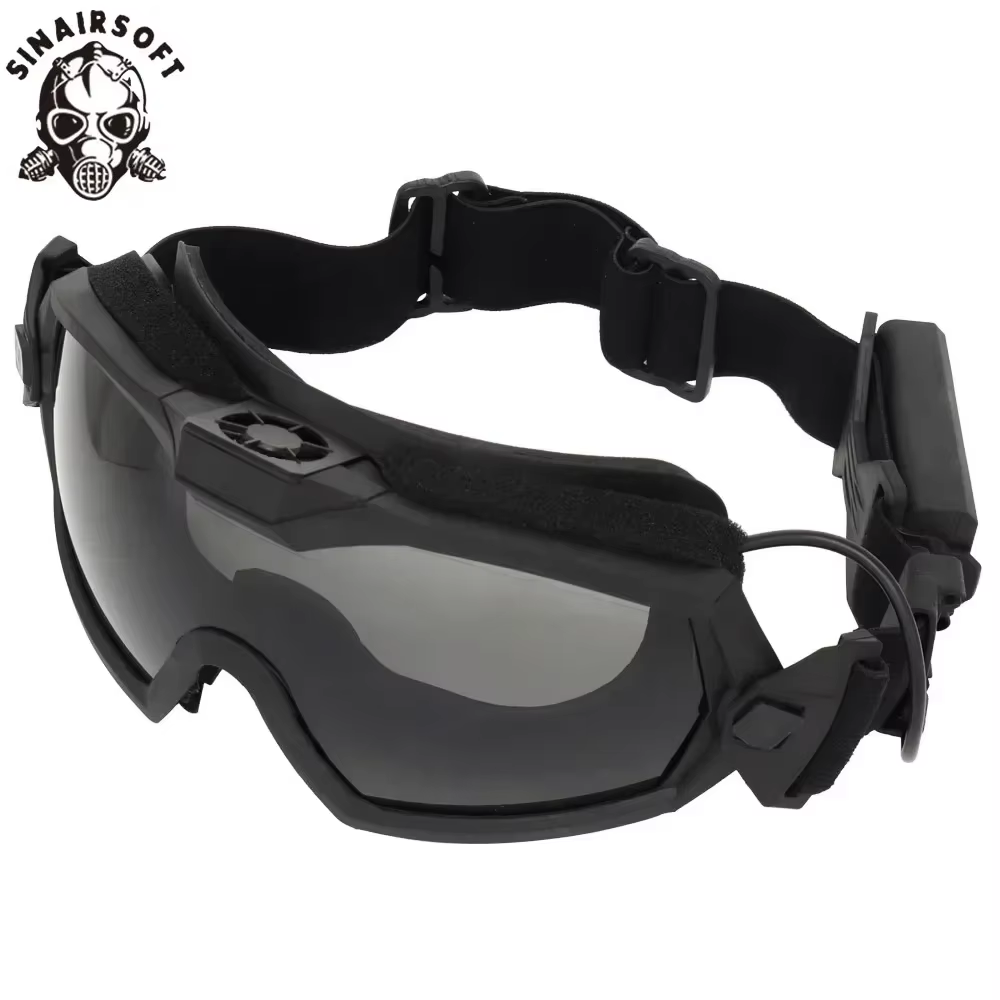 Gafas antivaho SINAIRSOFT con ventilador para ciclismo y moto - imagen 2