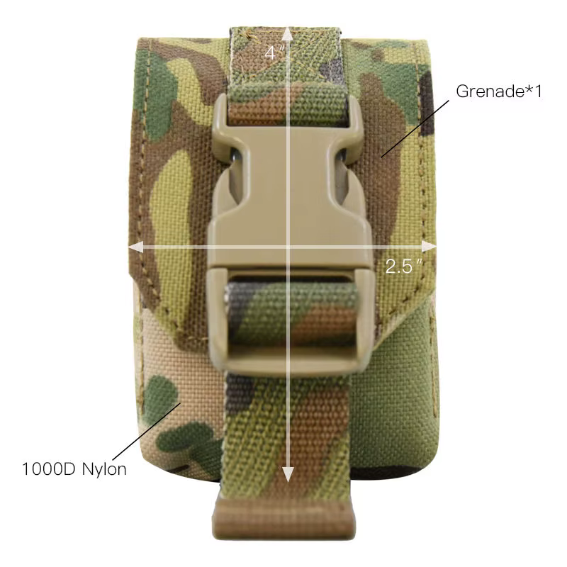 Bolsa táctica porta granadas Multicam estilo LBT individual - imagen 3