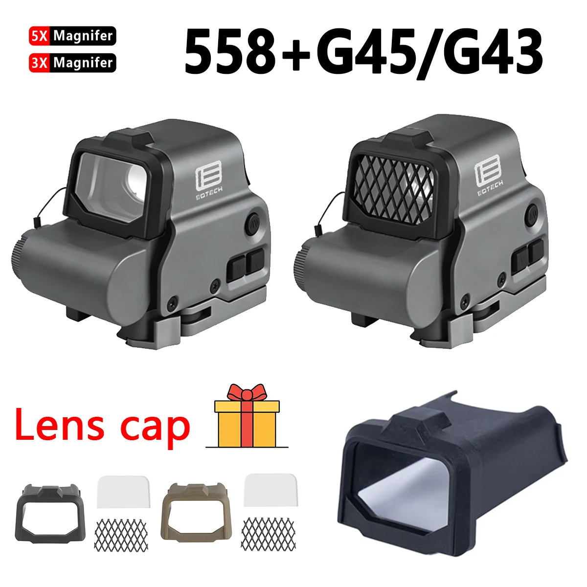 Mira holográfica táctica EOTech 551 con colimador y lupa 3X - imagen 2