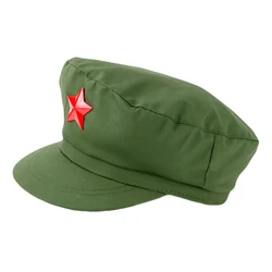 Sombrero estilo Mao vintage – Gorro militar de algodón